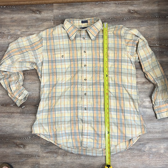 Vintage Gant 100%Woply Cotton Men’s Extra Large long sleeve button up flannel - Picture 8 of 9